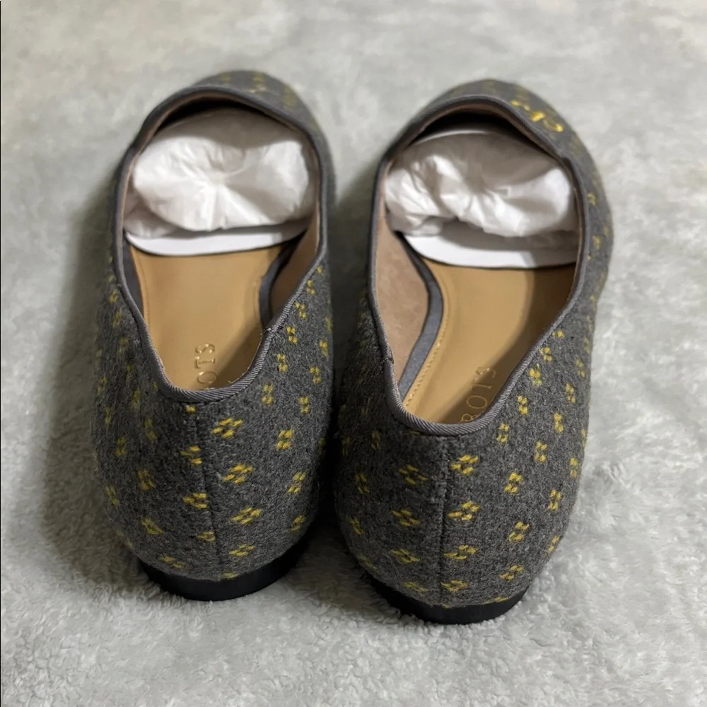 NWT Talbots Gray Ryan Novelty Cheers Loafers - Picture 3 of 6